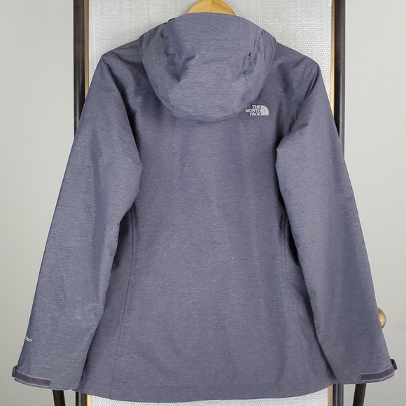 THE NORTH FACE  Insulated Hooded Gray Diamond Jacket Coat - Picture 2 of 7